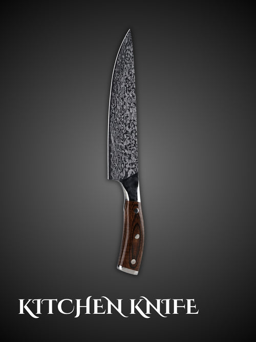 8-inch Damascus Pattern Chef's Knife