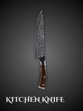 8-inch Damascus Pattern Chef's Knife