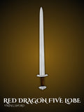 Red Dragon Five Lobe Sword