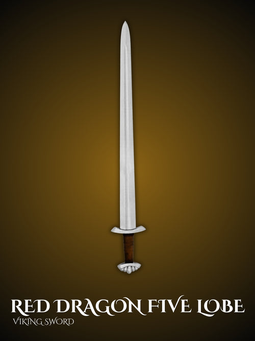 Red Dragon Five Lobe Sword