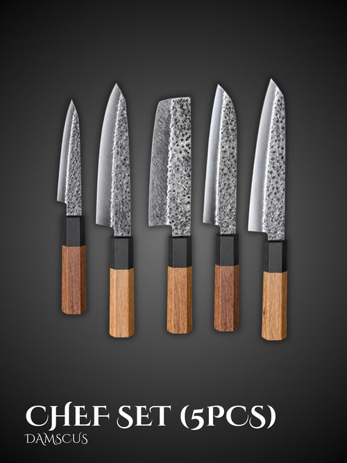 5-piece Japanese kitchen knife set
