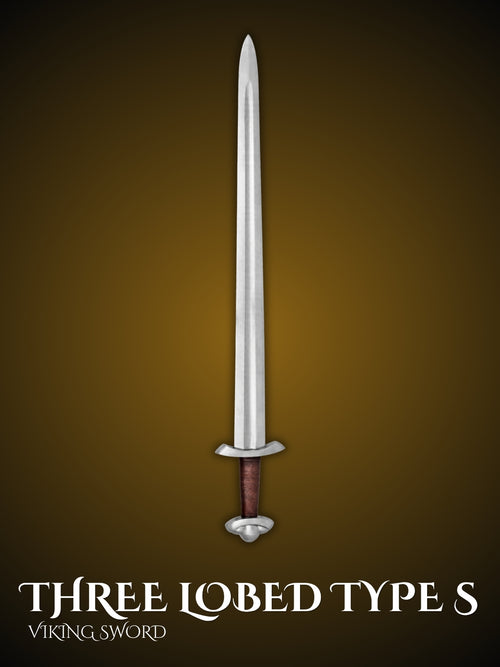Three lobed Viking swords