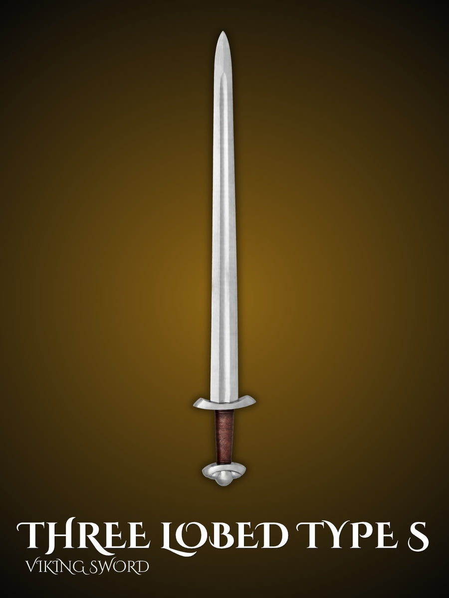 Three lobed Viking swords