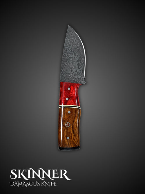 Damascus Steel Skinner Knife