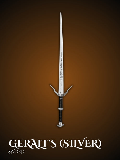 Geralt's silver sword