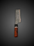 Copper Damascus Chef Knife Set  (5Pcs)