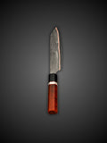 Copper Damascus Chef Knife Set  (5Pcs)