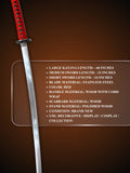 Traditional Japanese katana sword