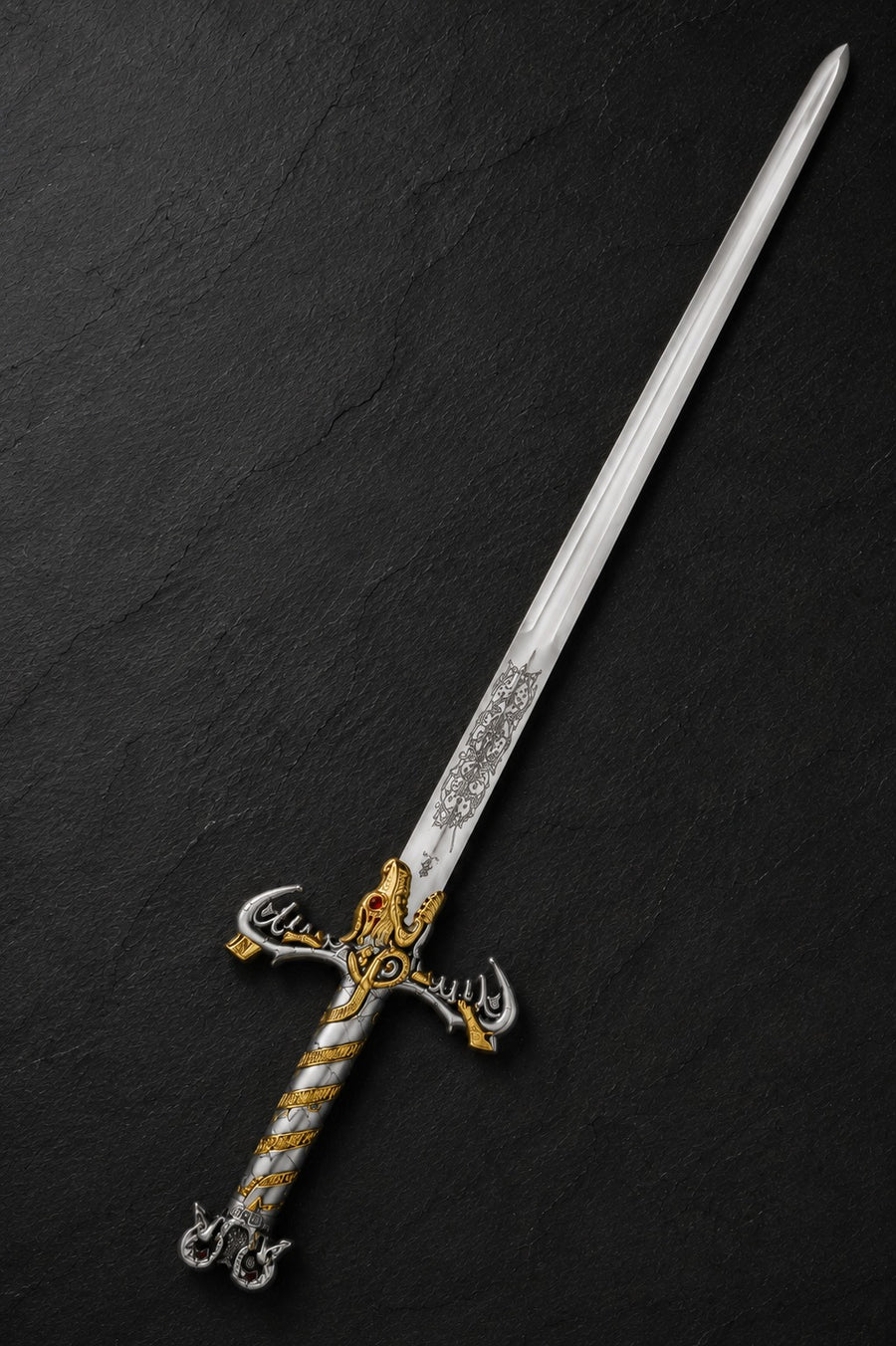 Ornamental Sword A Barbarian Fantasy Blade