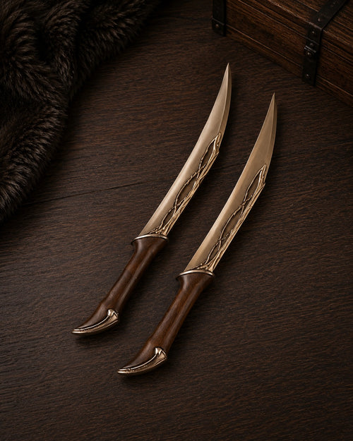 Tauriel's Knives Elven Fighting Knives Replica