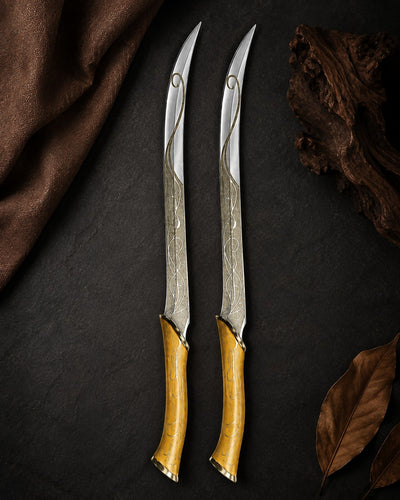Legolas Sword Twin Elven Fighting Knives from Lord of the Rings