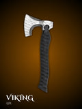 Blood Eagle Axe full view showing bearded blade design