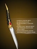 Catspaw Dagger Blade and Hilt Detail