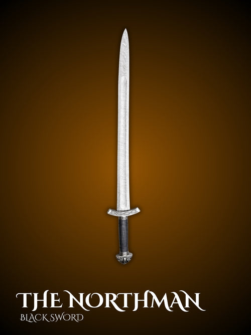 Draugr sword full view showing the Black Sword from The Northman