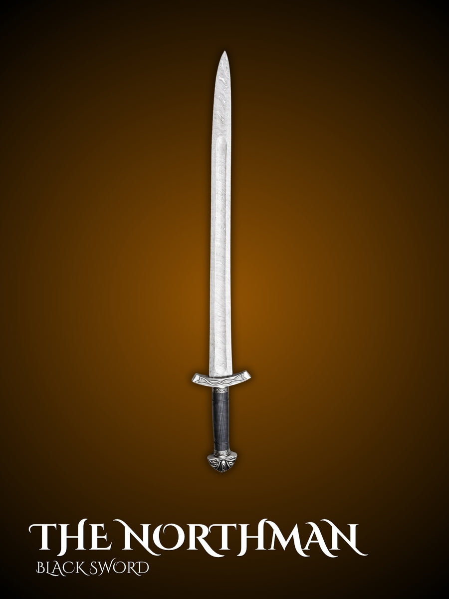 Draugr sword full view showing the Black Sword from The Northman