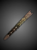 Father's Sword angled view showing full blade and sheath