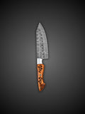Forged Slicing Knife Damascus Steel Blade