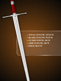Certificate of Authenticity included with Geralt's Steel Sword