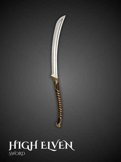 High Elven Sword full view - Gil-galad's warrior blade replica