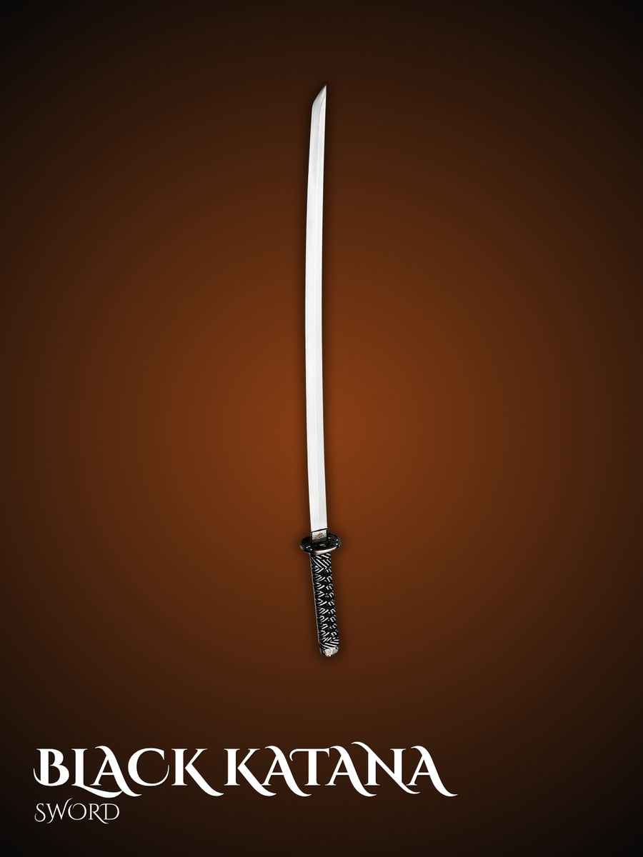 Japanese Katana Sword Circular Guard Full View