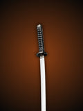 Japanese Katana Long Wrapped Grip Detail