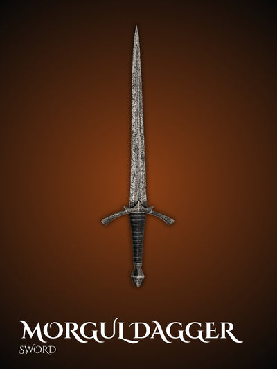Morgul Dagger Sword full view - Witch-king of Angmar blade replica