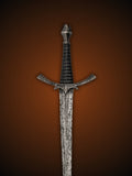 Close up of Morgul Dagger Sword hilt and crossguard detail