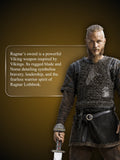 Ragnar Lothbrok Wielding the Sword of Kings in Vikings