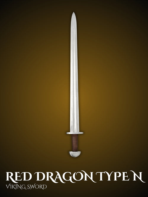 Red Dragon Armoury Type N Viking sword full view