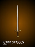 Robb Stark's Sword full view - Northern steel longsword replica