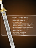 Roman Gladiator Sword sharp point blade closeup