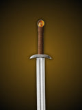 Serpent Breath Sword Amber Set Pommel Detail