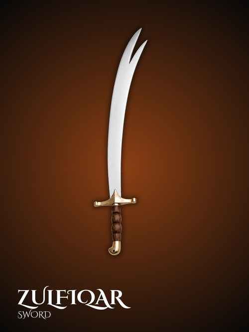 Zulfiqar Sword Split Tip Full View